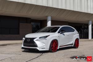 Lexus NX by Wald and Auto Atr on Vossen Wheels (VFS1) 2017 года